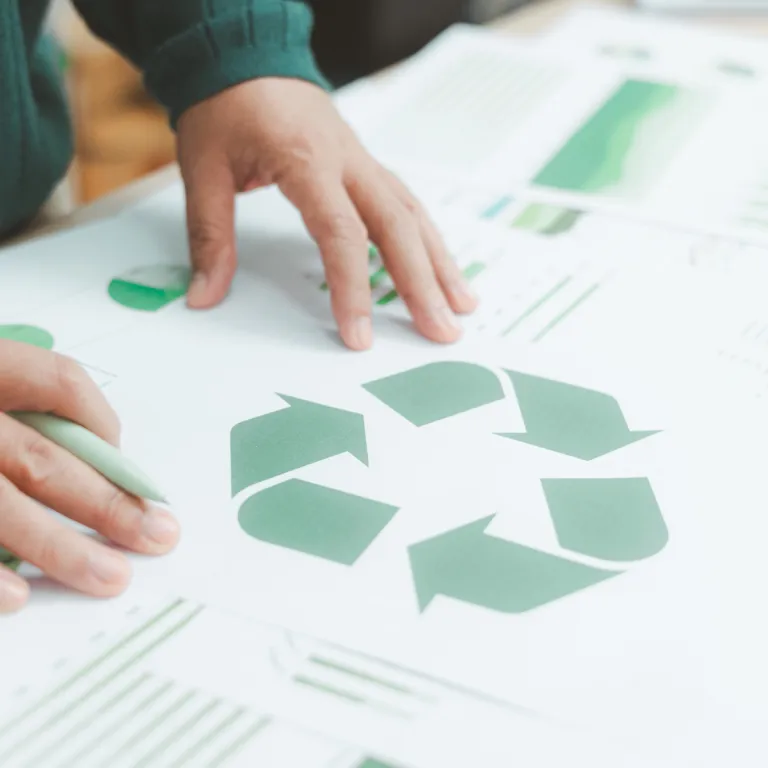 Duurzaamheid in zorg op papier